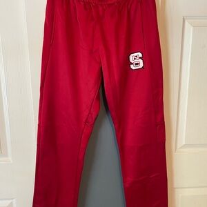 Men's Red Athletic Joggers